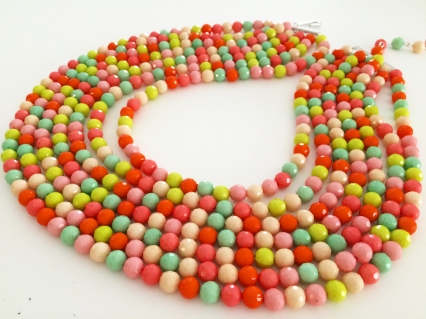 Candy necklace by Kim Taitano